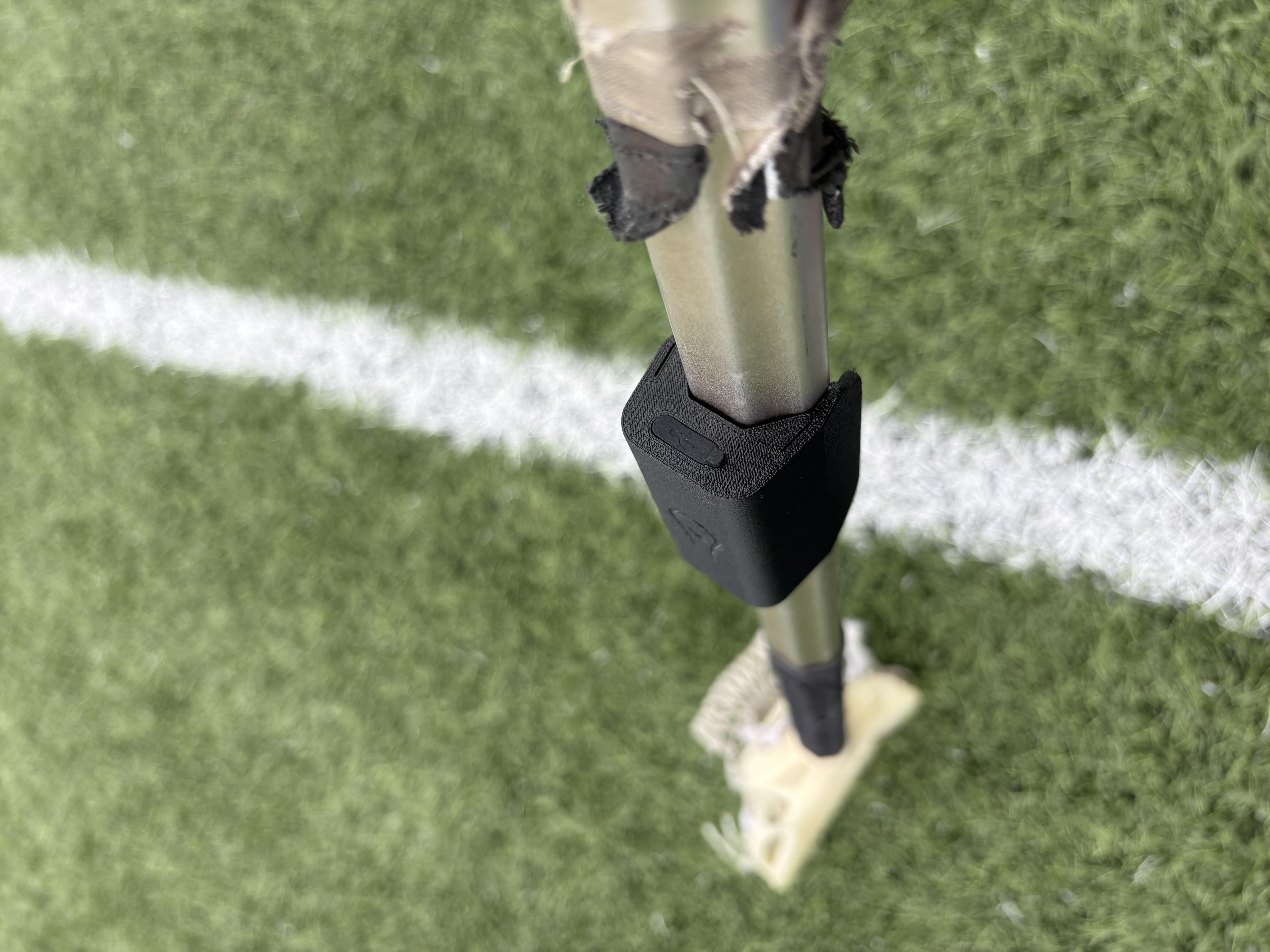 Sensor held in a glove